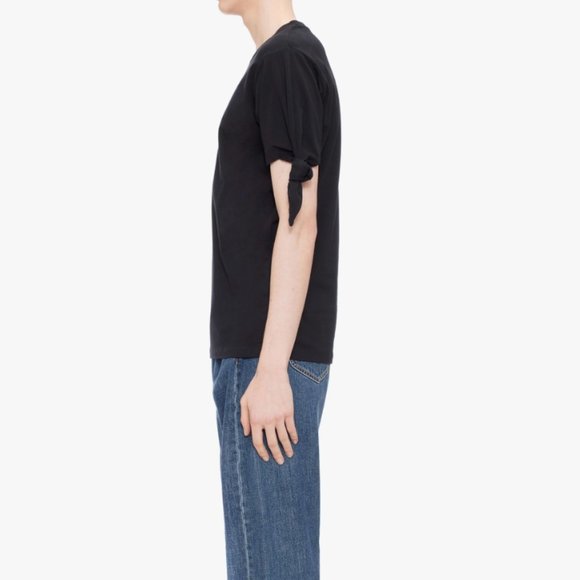 Unisex JW Anderson Black Single Knot T-Shirt - Picture 2 of 8